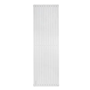 Vertical Designer Heating Radiator Blende 2000×614 mm — White