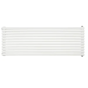 Tubular Designer Radiator Praktikum 425×1000 mm — White (Bottom Connection)