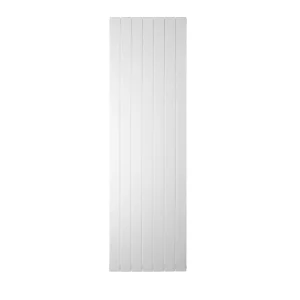 Vertical Radiator Terra 1800×490 mm — White (Bottom Connection)