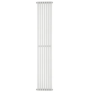 Vertical Designer Radiator Quantum 1800×285 mm — White