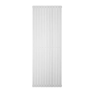 Vertical Designer Radiator Blende 2 2000×614 mm — White