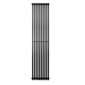 Vertical Radiator Praktikum 1800×387 mm — Black