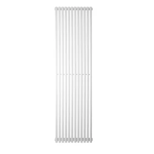 Vertical Radiator Praktikum 1800×463 mm — White (Bottom Connection)