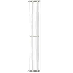 Vertical Designer Radiator Metrum 1800×255 mm — Bottom Connection