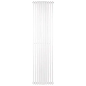 Vertical Designer Radiator Carrara 1800×445 mm — White