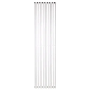 Vertical Designer Radiator Praktikum 2000×501 mm — White