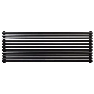 Tubular Designer Radiator Praktikum 425×1000 mm — Black