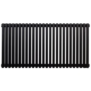 Tubular Designer Radiator Praktikum 500×995 mm — Black