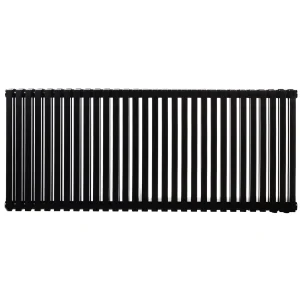Tubular Designer Radiator BQ Quantum 500×1005 mm — Black