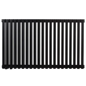 Tubular Designer Radiator Quantum 500×845 mm — Black